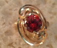 Garnet Cocktail Ring 04